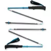 Bastones de trekking Distance Carbon Z, máquina de fitness antracita/azul, 1 par, 105 cm