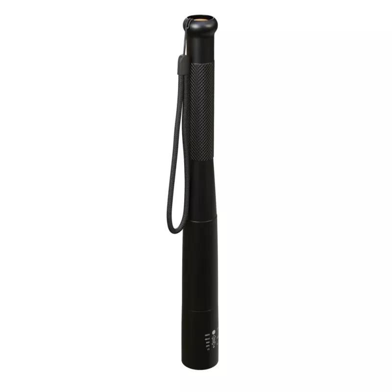 Linterna de mano Extralink EX.30851, LED SMD 10W, carcasa de aluminio, AA 1,5 V, 290×30×30 mm, negro