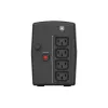 Infosec UPS X1+ 700 IEC sistema de alimentación ininterrumpida, 700 VA, 360 W, 4 × C13