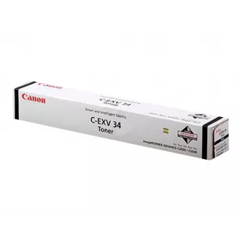Cartucho de tóner Canon C-EXV 34, 1 ud., original, negro