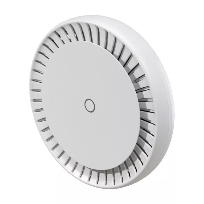 Punto de acceso MikroTik cAP ax montaje en techo Wi‑Fi 6 dual‑band 2.4 GHz/5 GHz, 1774 Mbps, 2x RJ45, IP20, RouterOS