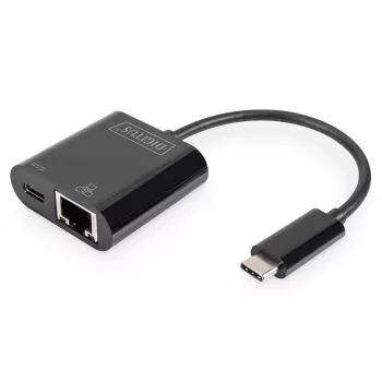 Adaptador USB Type-C Gigabit Ethernet Digitus DN-3027