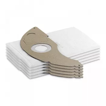 Kärcher 2.889-217.0 bolsas de polvo, 5 uds., blanco, para aspiradores de depósito