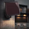 Maclean MCE442 Foco LED solar con detector de movimiento Foco de pared IP44 6W 6000K