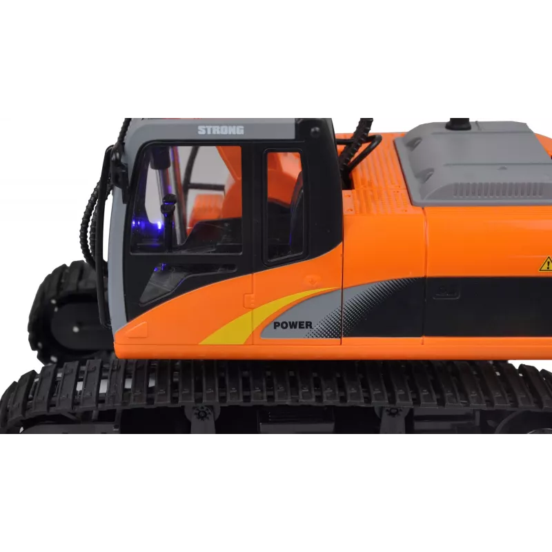 Excavadora modelo RC Amewi 22545 escala 1:14, motor eléctrico, NiMH 400 mAh, para niños a partir de 8 años