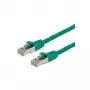 VALUE Cable de red S/FTP-(PiMF-)Cat.6, LSOH, Verde, 1m (21.99.1233)