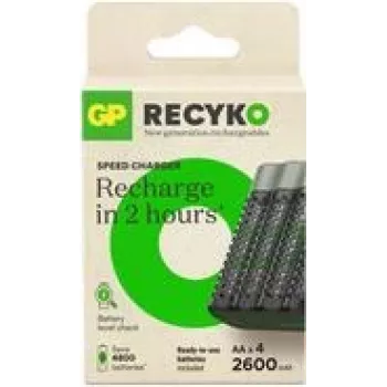 Cargador de batería GP M452 para baterías recargables NiMH AA/AAA, modelo GPRCKCHM452U433