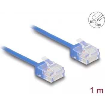 Cable de red DeLOCK RJ45 Cat.6 UTP 1 m azul