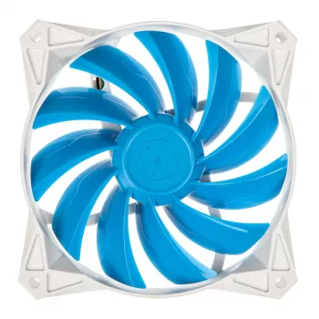 Ventilador de caja SilverStone SST-FQ122 120 mm - blanco