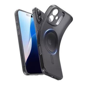 Funda ESR Zero Clear Case HaloLock para iPhone 16 Plus 17 cm negra