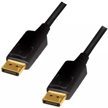 Cable DisplayPort LogiLink CD0103 DP/M a DP/M, 4K/60Hz, CCS, negro, 5 m (CD0103)