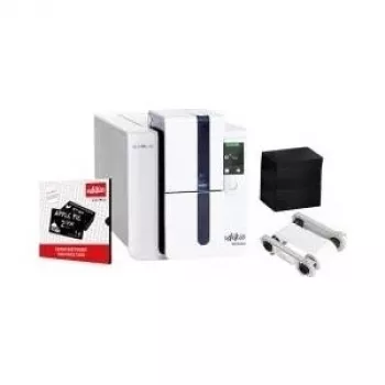 Soporte de pinza para etiqueta de precio Evolis, estrecho, soporte de pinza multiusos para fijar una etiqueta de precio, estrecho, 25 por paquete (AC000001)