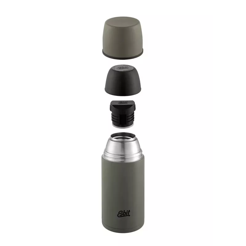 Esbit botella al vacío 750 ml, verde oliva