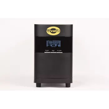 Sistema de alimentación ininterrumpida ORVALDI VOTLT3K, 3 kVA (2100 W), torre, onda sinusoidal pura, AVR, LCD, 8× IEC320, USB, RS-232