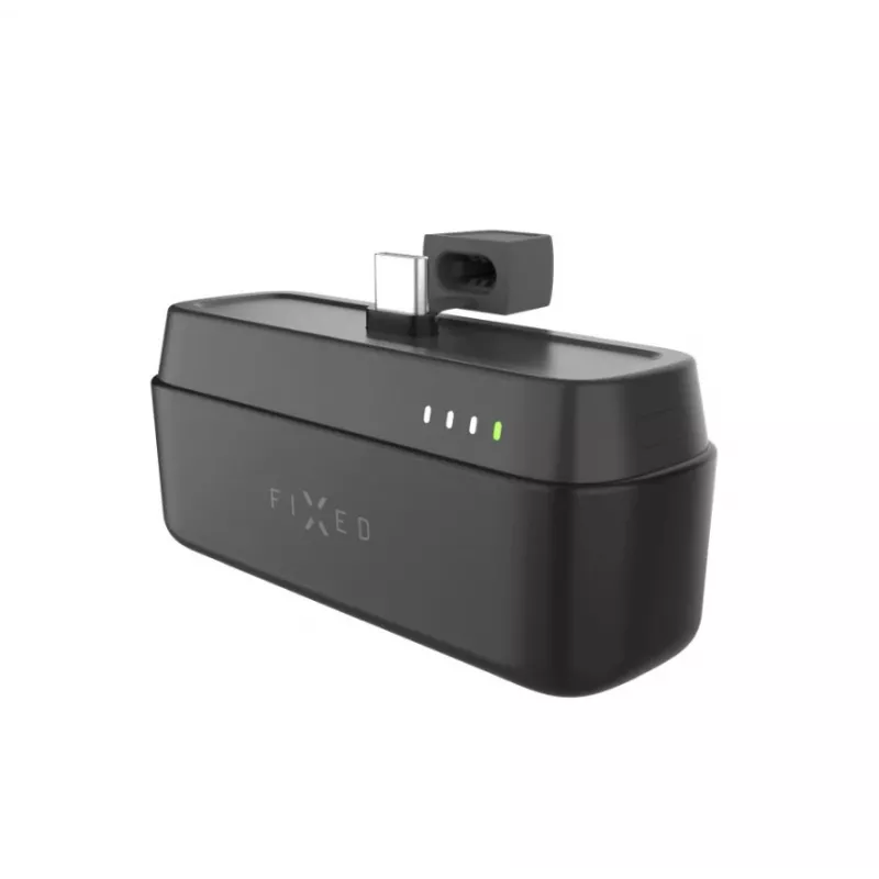 Batería externa portátil FIXED FIXZEN-5PL-BK, 5000 mAh, USB-C 20W (5V/3A, 9V/2.22A, 12V/1.67A)