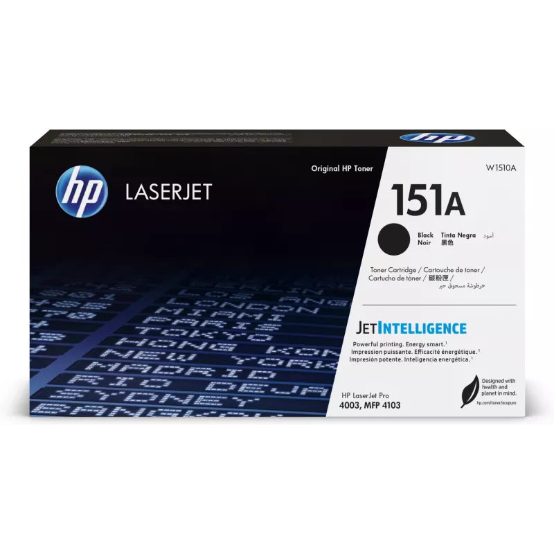 Tóner HP 151A NEGRO cartucho de tóner original LASERJET 1500 páginas negro