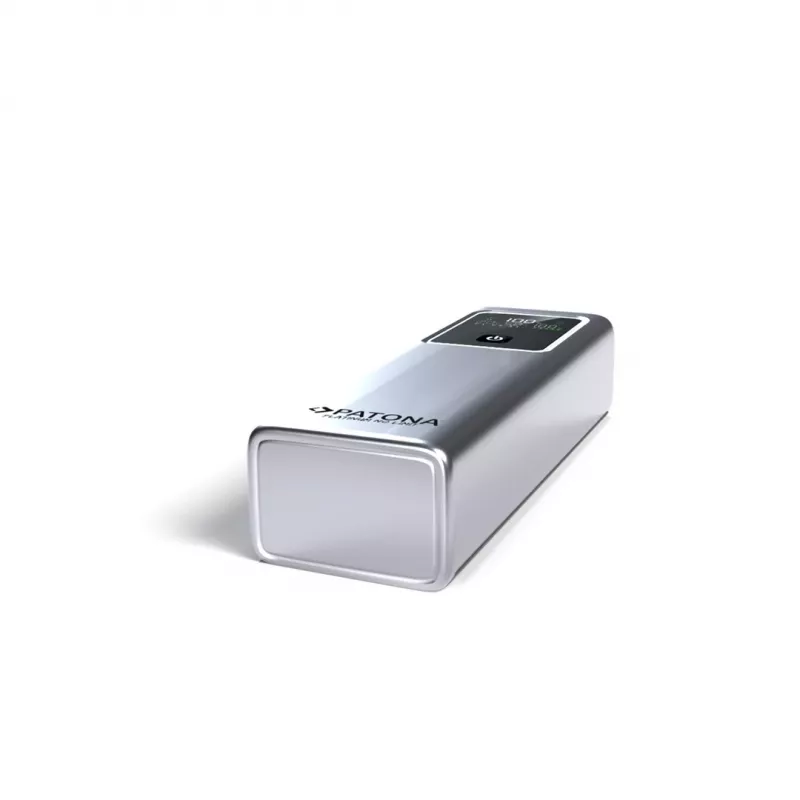 Batería externa PATONA Platinum Powerbank Luxury One PD100 | 20000mAh | PD 100W | USB-C + USB-A plata, negro