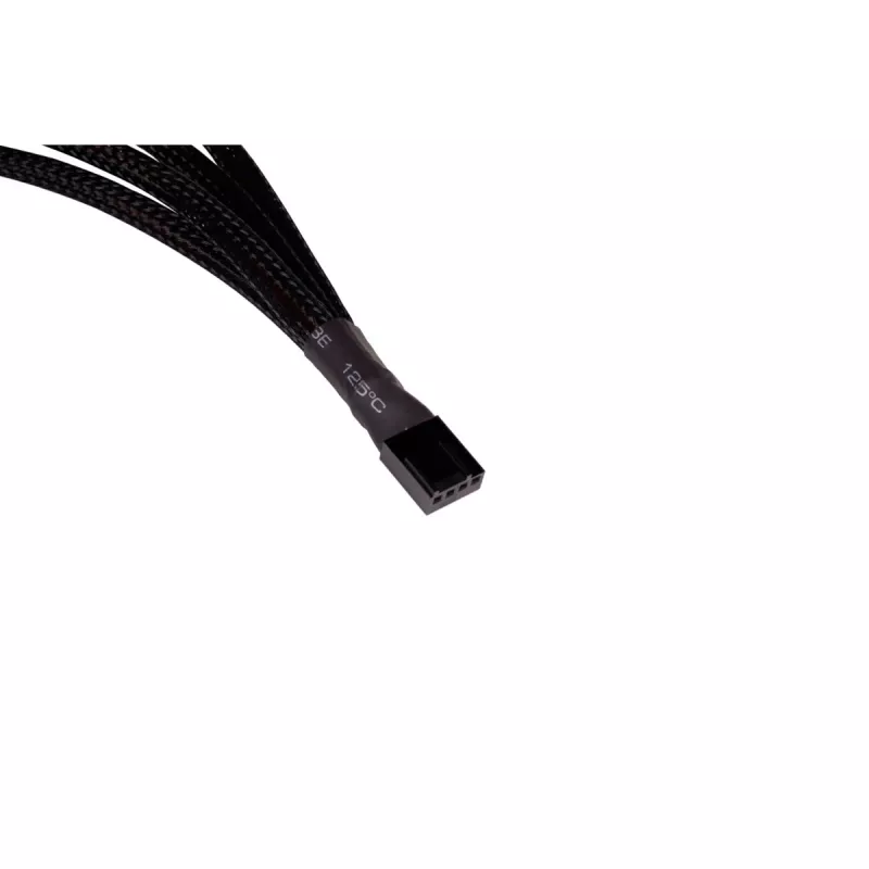 Alphacool 18683 - cable divisor RGB - plástico - negro - 4 pines - 300 mm - 1 ud.