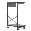 Carro para CPU con bandeja NanoRS, máx. 80 kg, altura ajustable 550–850 mm, RS430
