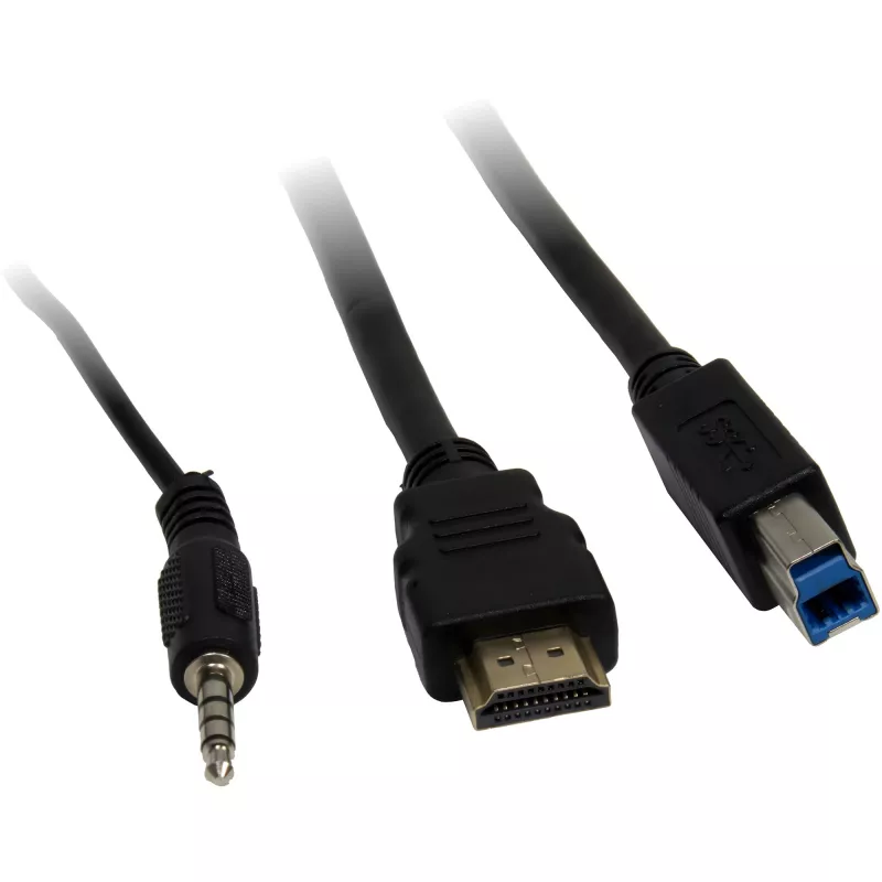 Conmutador KVM Inter-Tech IPC AS-22HUS 2 puertos USB