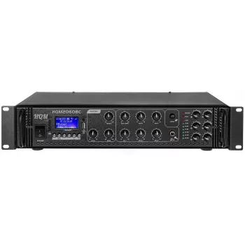 Radioamplificador HQM2060BC — FM, MP3, Bluetooth, 60W