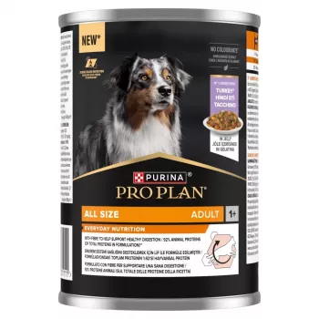 PURINA Pro Plan Everyday nutrition todas las tallas Adult pavo en gelatina - comida húmeda para perros - 400g