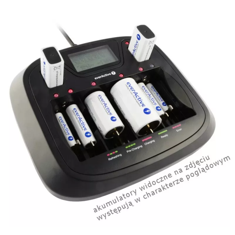 everActive NC-900U cargador de pilas universal