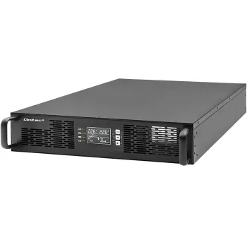 SAI Qoltec AWARYJNY DO RACK 3KVA 3000W factor de potencia 1.0 LCD EPO USB online (3VA, 3000W, SAI online de doble conversión), SAI