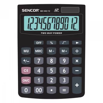 Sencor SEC 340/12 Producto negro
