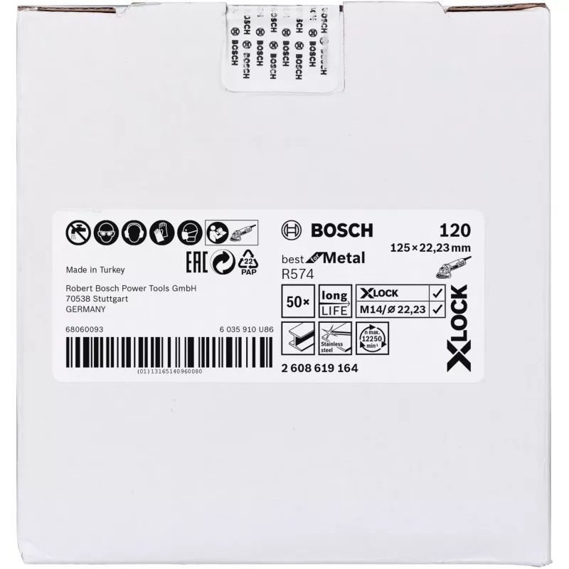 Bosch 2 608 619 164 disco de amolar para amoladora angular