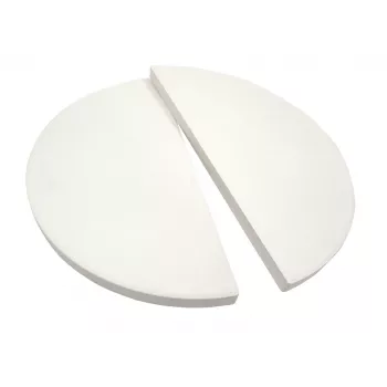 TunaBone Piedra para pizza semicircular 180 mm para Kamado 22 pulgadas