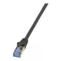 Cable de red LogiLink 10 m Cat7 RJ-45 negro