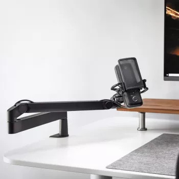 Pie de micrófono Elgato Wave Mic Arm LP para montaje en mesa negro 1,69 kg