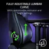 Silla gaming Razer Iskur V2 asiento acolchado negro
