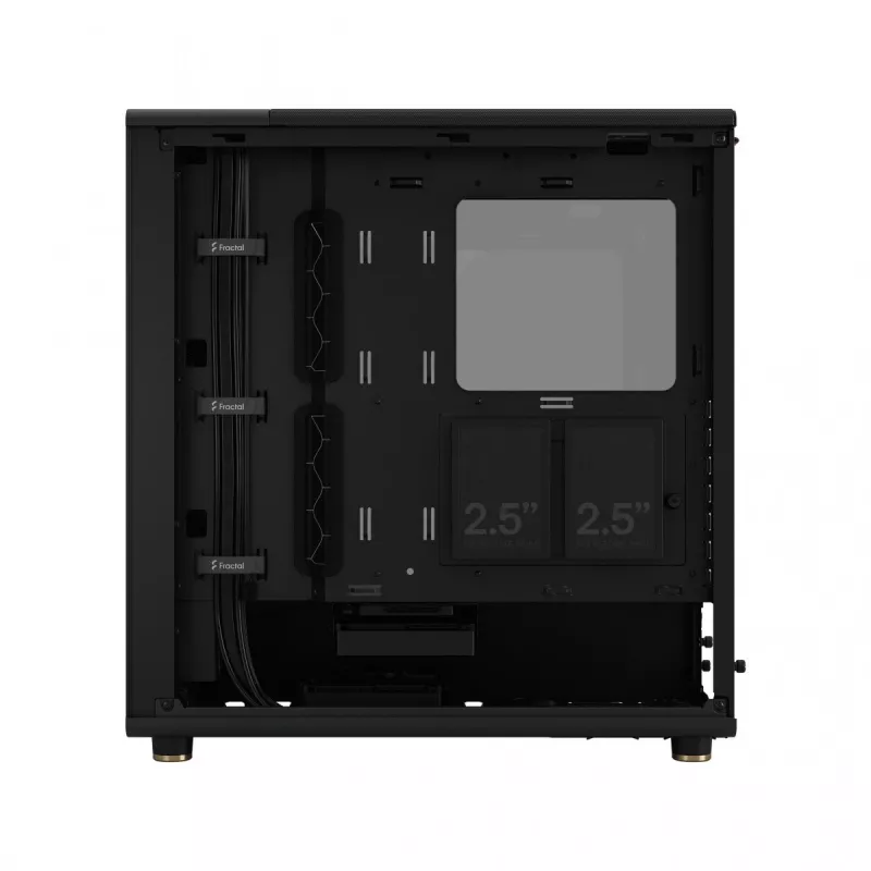 Caja de PC Fractal Design North torre midi negra