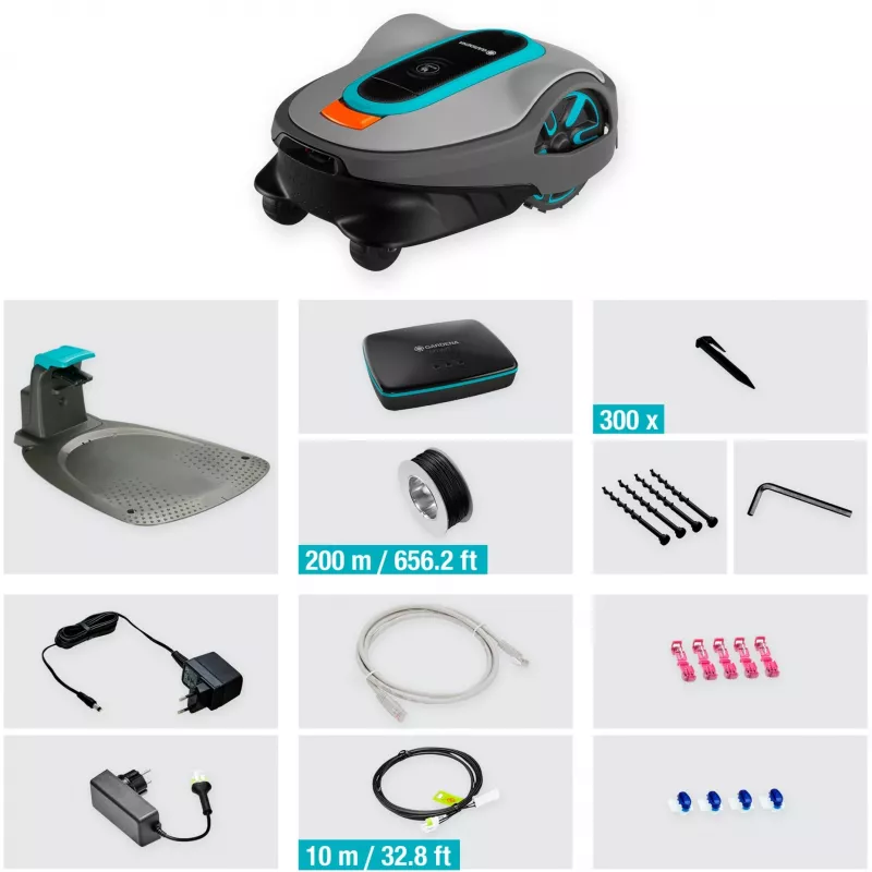 Robot cortacésped Gardena smart SILENO life
