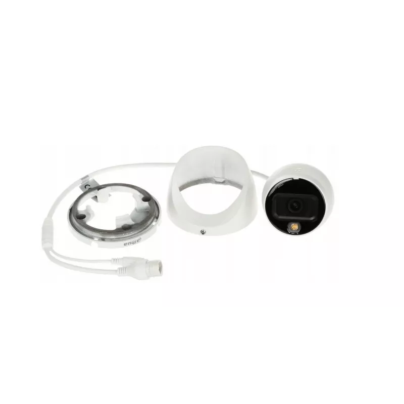 Cámara IP de vigilancia DAHUA IPC-HDW1639T-A-IL-0280B-S6 — 6MP, distancia focal fija 2,8 mm, IR 30 m, IP67, PoE