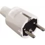 AS SCHWABE conector macho de PVC 16A, 250V versión robusta blanco (62221)