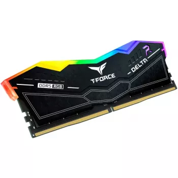 DIMM 32 GB DDR5-6400 (2x 16 GB) kit dual, memoria negra, FF3D532G6400HC32ADC01, Delta RGB, INTEL XMP, AMD EXPO