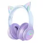 Auriculares Onikuma B90 gaming azul/morado