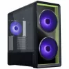 Caja de PC Lian Li LANCOOL 217 INF + 3 ventiladores UNI FAN SL-INF 120 Reverse-Blade - negro