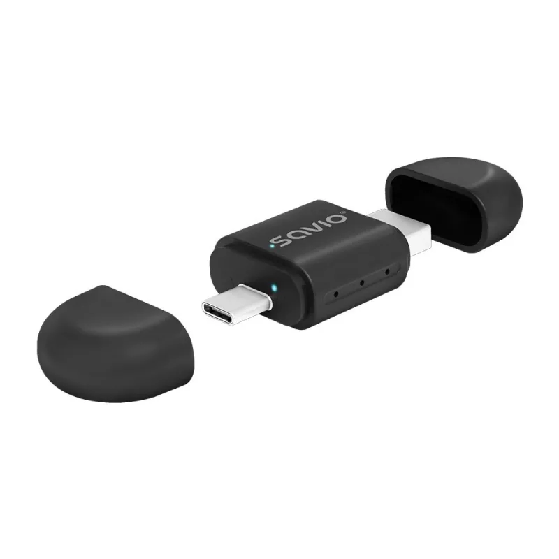 Savio TR-17 adaptador inalámbrico CarPlay y Android Auto
