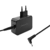 Fuente de alimentación Qoltec 51032 45W para interiores negra para portátiles