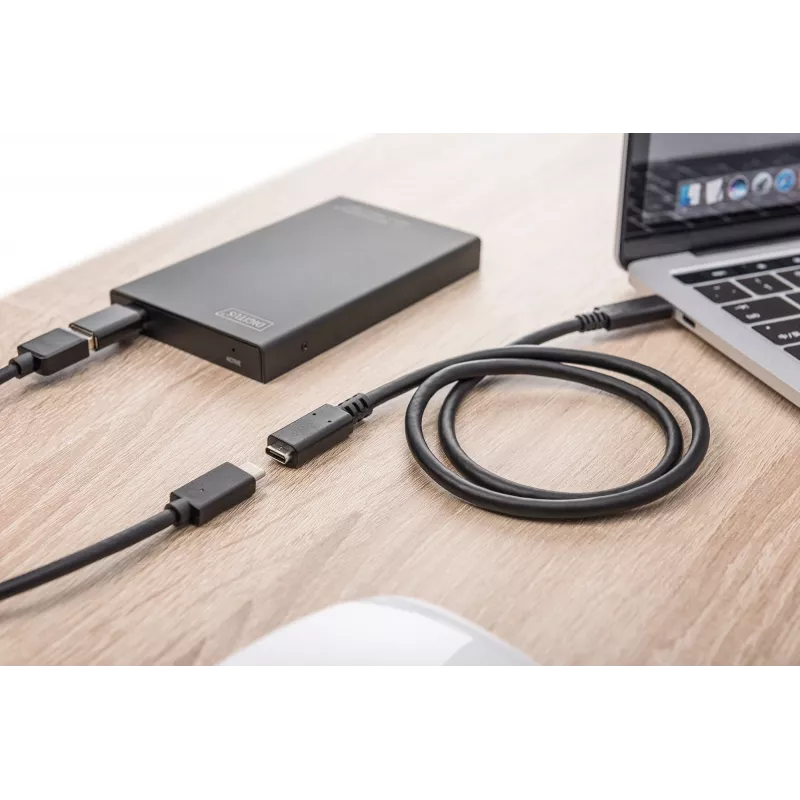 Cable alargador USB Type-C Digitus AK-300210-015-S