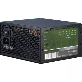 Inter-Tech Argus APS fuente de alimentación 420 W 20+4 Pin ATX ATX negro