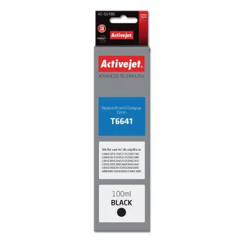 Activejet AE-664Bk tinta (sustituto de Epson T6641; Supreme; 100 ml; negro)