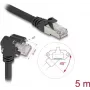 Cable de red DeLOCK negro 5 m Cat6 S/FTP RJ-45