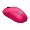 Logitech G PRO 2 - Ratón - Gaming - para diestros y zurdos - óptico - 8 botones - inalámbrico, con cable - 2,4 GHz, USB - receptor USB Logitech LIGHTSPEED - rosa (910-007310)