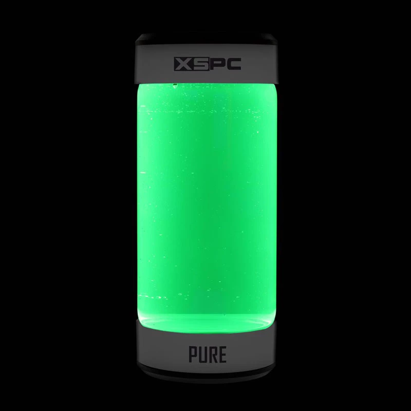 Refrigerante XSPC Pure Coolant 1 L, verde reactivo a UV, para sistemas de refrigeración líquida de PC