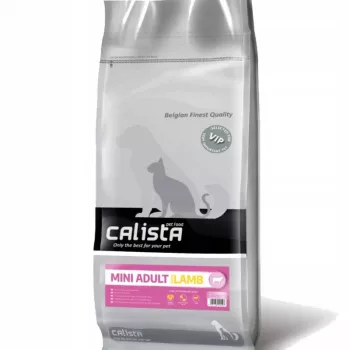 Pienso para perros CALISTA Mini Adult Lamb 12 kg — receta para razas pequeñas adultas, 26 % proteína, 14 % grasa
